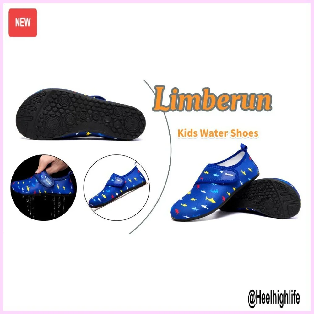 Quick-Dry Water Shoes Kids Swim Aqua Sports Barefoot Lightweight Pool Beach